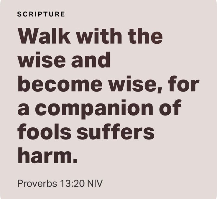 Walk With The Wise