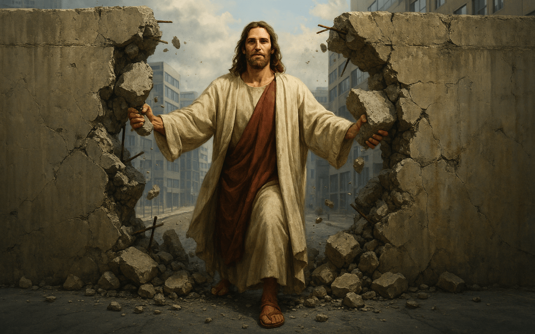 He Tore Down The Wall